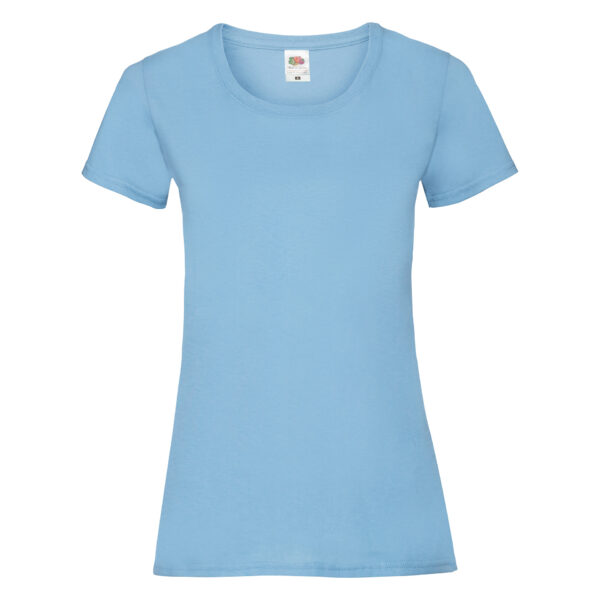 camiseta fruit of the loom valueweight ladies azul cielo CAMISETA FRUIT OF THE LOOM VALUEWEIGHT LADIES
