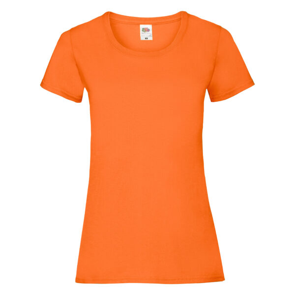 camiseta fruit of the loom valueweight ladies naranja CAMISETA FRUIT OF THE LOOM VALUEWEIGHT LADIES