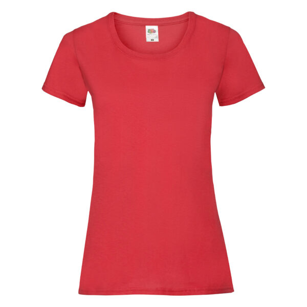 camiseta fruit of the loom valueweight ladies rojo CAMISETA FRUIT OF THE LOOM VALUEWEIGHT LADIES