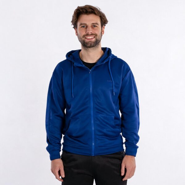 chaqueta cremallera softee elegant adulto azul CHAQUETA CREMALLERA SOFTEE ELEGANT ADULTO