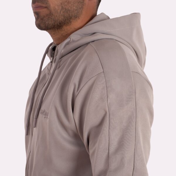 chaqueta cremallera softee elegant adulto gris 3 CHAQUETA CREMALLERA SOFTEE ELEGANT ADULTO