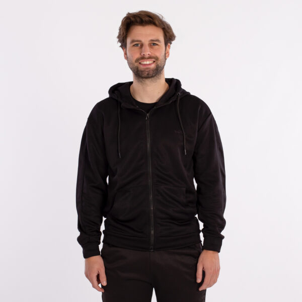 chaqueta cremallera softee elegant adulto negro CHAQUETA CREMALLERA SOFTEE ELEGANT ADULTO