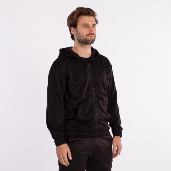 chaqueta cremallera softee elegant adulto negro 1 CHAQUETA CREMALLERA SOFTEE ELEGANT ADULTO
