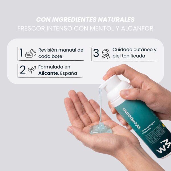 crema gel efecto frío 2 CREMA GEL EFECTO FRÍO
