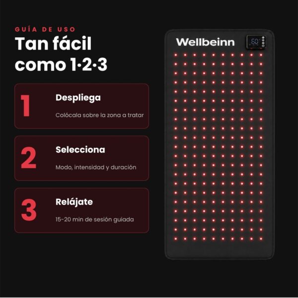 ESTERILLA DE LUZ ROJA - REDINN MAT