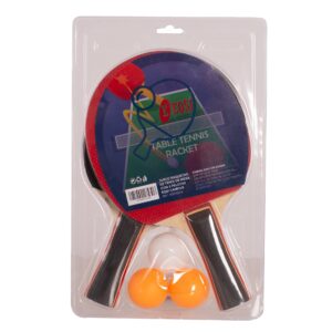 juego de 2 raquetas de tenis de mesa con 3 pelotas eqsi campus JUEGO DE 2 RAQUETAS DE TENIS DE MESA CON 3 PELOTAS EQSI CAMPUS