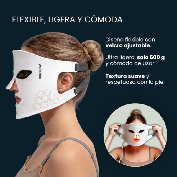 MÁSCARA DE LUZ ROJA - REDINN MASK