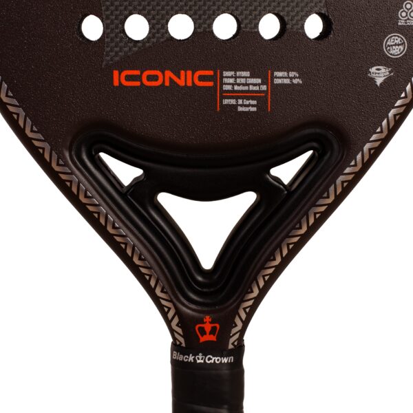 PALA DE PÁDEL BLACK CROWN ICONIC
