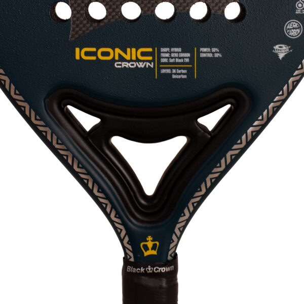 PALA DE PÁDEL BLACK CROWN ICONIC CROWN