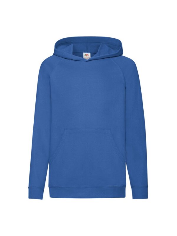 sudadera infantil fruit of the loom lightweight hooded sweat azul 1 SUDADERA INFANTIL FRUIT OF THE LOOM LIGHTWEIGHT HOODED SWEAT
