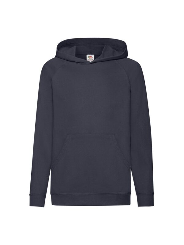 sudadera infantil fruit of the loom lightweight hooded sweat marino oscuro 2 SUDADERA INFANTIL FRUIT OF THE LOOM LIGHTWEIGHT HOODED SWEAT