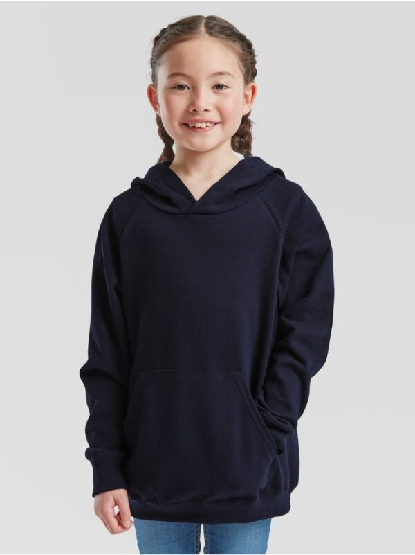 sudadera infantil fruit of the loom lightweight hooded sweat marino oscuro 3 SUDADERA INFANTIL FRUIT OF THE LOOM LIGHTWEIGHT HOODED SWEAT